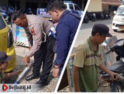 Laksanakan Perintah Kapolda, Satlantas Polres Gorontalo Terus Lakukan Penindakan Knalpot Racing