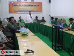 Melalui Program Bawaslu Campus Talk, Bawaslu Bulukumba Kuatkan Simpul Pengawasan Partisipatif