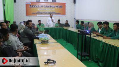 Melalui Program Bawaslu Campus Talk, Bawaslu Bulukumba Kuatkan Simpul Pengawasan Partisipatif