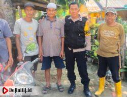 Atas Kinerjanya, Bhabinkamtibmas ini Mendapat Respon Positif dari Kades dan Tokoh Masyarakat