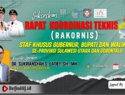 Pemda Kabupaten Gorontalo Support Penuh Rakornis Staf Khusus se-SULUTGO 