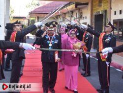 Kapolres Bulukumba Pimpin Upacara Pelepasan Personel Wisuda Purna Bakti