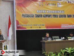 Bawaslu Gorut Gelar Rapat Koordinasi Pengawasan Tahapan Kampanye Pemilu Serentak Tahun 2024