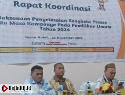 Jadi Pembicara Dalam Rakor Bawaslu Gorut, Lius Ahmad Tekankan Ini