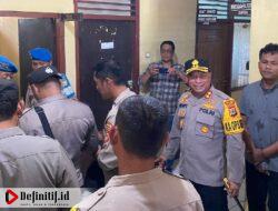 Kapolres Bulukumba Sidak Polsek Jajaran, Cek Urine Anggotanya