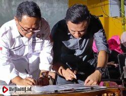 Ketua Bawaslu dan Bupati Gorut Resmi Tanda Tangani Nota Perjanjian Hibah Pemilu 2024