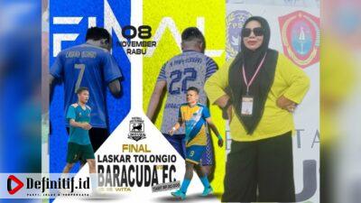 Pertandingan Final Limosin Cup, Baracuda FC vs Laskar Tolongio FC, Digelar Besok