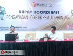 Opan Hamzah, Komisioner KPU Provinsi Gorontalo, Beri Arahan pada Rakor Bawaslu Gorut