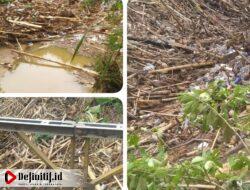 Warga Desa Tunggulo Keluhkan Tumpukan Sampah di Sungai Marisa