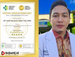 Berkat Kerja Keras Team Work, RSUD ZUS Gorut Raih Akreditasi Predikat Paripurna