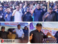 Kampanye di Mananggu, Rachmat Gobel Turut Didampingi 2 Mantan Bupati Boalemo