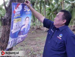 Tunjukkan Keteladanan, Rachmat Gobel Cabut Sendiri Posternya yang Tertempel di Pohon