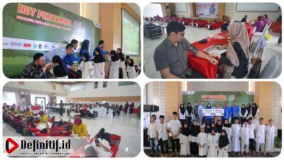 Sambut HUT Pertamina ke-66, Pertamina Berikan Santunan Pada Anak Yatim & Gelar Donor Darah