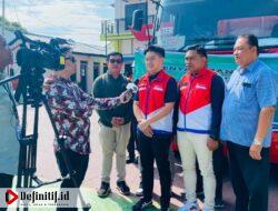 Dihadiri Ketua Hiswana Migas, PT. Pertamina Launching Produk Pertamina Dex di SPBU Arba Raja Eyato