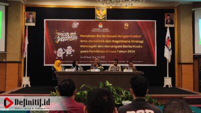 KPU Kabupaten Gorontalo Gelar FGD untuk Meningkatkan Kualitas Berita dan Mengatasi Hoaks dalam Pemilu 2024