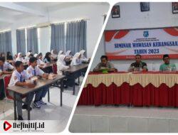 Kasat Intel Polres Bulukumba Berikan Materi Wawasan Kebangsaan ke Pelajar SMK