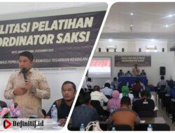 Jelang Pemungutan Suara, Bawaslu Bulukumba Latih Koordinator Saksi