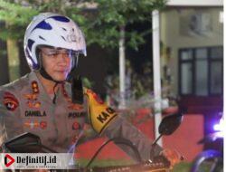 Pantau Pos NATARU, Kapolda Kaltara Patroli Naik Motor