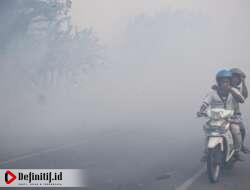 Gumpalan Kabut Putih dari Arah Gunung Larantuka Buat Cemas Warga Kepulauan Selayar