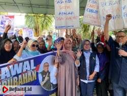 Verawati Yahya dan Ishak Liputo Gelar Kampanye Penuh Semangat di Kelurahan Bulotada’a Timur