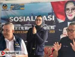 Sherly Djou dan Lolla Junus Menjadi Magnet Saat Kampanye Prof. Winarni Monoarfa di Kelurahan Limba U 1