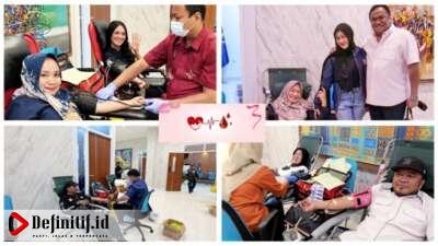 Istirahat Kampanye, DPW Nasdem Gorontalo Lebih Pentingkan Kegiatan Donor Darah