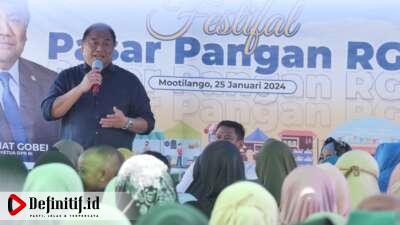 Rachmat Gobel Gelar Festival Pasar Pangan di Kecamatan Tolangohula