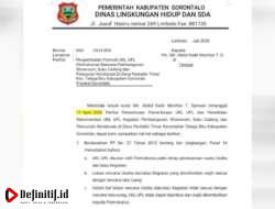 DLH Kabgor Lempar Bola Panas ke Dinas PU soal Showroom di Sempadan Sungai