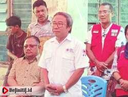 PMI Provinsi dan PMI Kota Gorontalo Kolaborasi Distribusikan Bantuan pada Korban Kebakaran di JDS