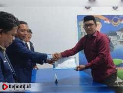 Ramdan Tanaiyo Wakili Valentinus Adeodatur Puang Mendaftar sebagai Bacalon Wabup Gorut di Nasdem