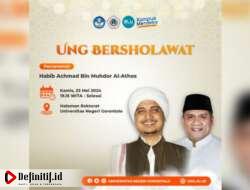 UNG Bersholawat Kembali Digelar Besok, Hadirkan Habib Achmad Bin Muchdor Alatas
