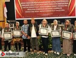 Pantarlih Tercepat Dapat Penghargaan Dari KPU Kabupaten Gorontalo 