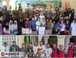 Peringatan HUT Adhyaksa, Kejari Gorut Gelar Kegiatan Sosial dan Kreativitas