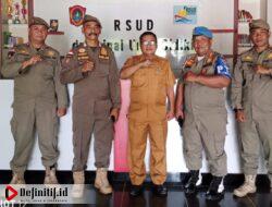 RSUD ZUS Gorut Terima Kunjungan Kasatpol PP Provinsi Terkait Kamtibmas
