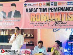 Host Dr. OZ Indonesia Rizal Alaydrus Pimpin Rapat Perdana Tim Pemenangan Romantis