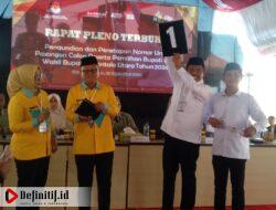 Dapat Nomor 1, Paslon Romantis Siap Kase Bae Gorut