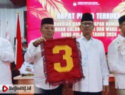 Paslon IRIS Dapat Nomor Urut 3, Simbol Kekuatan dan Keseimbangan