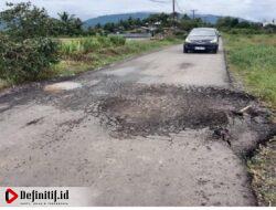 Jalan Sukamakmur – Polohungo Rusak Lagi, Segera  Diperbaiki Atau Proses Hukum Karena Dikorupsi ???