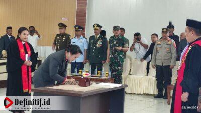 Deasy Mariana Sandra Datau Resmi Dilantik sebagai Wakil Ketua 1 DPRD Gorontalo Utara