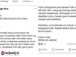 Kajati dan Kapolda Gorontalo Didesak Usut Praktek ‘Ganti-ganti’ Baju saat Perjalanan Dinas