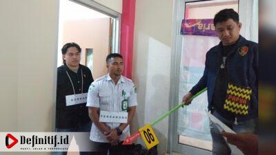 Resmi! Korban Penganiayaan Ditetapkan Jadi Tersangka, Reskrim Polres Boalemo Gelar Rekonstruksi