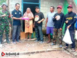 Haris Tuina Aleg Gorut dan Tagana Salurkan Bantuan Makanan Untuk Korban Banjir