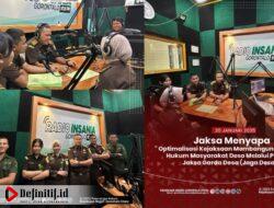 Jaksa Garda Desa Gorontalo Utara Gencarkan Edukasi Hukum Lewat Radio