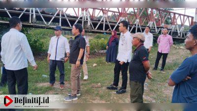 Aleg Deprov Umar Karim Perjuangkan Perbaikan Jembatan Dan Bantaran Sungai Desa Buhu