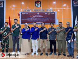Bawaslu Gorut Hadiri Rapat Koordinasi Penertiban Alat Peraga Kampanye di KPUD
