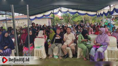 Warga Desa Bulalo Dukung Reses  Anggota DPRD Gorut Hendra Nurdin, Sampaikan Aspirasi Pemekaran Desa