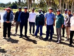 Komisi III Deprov Gorontalo Tinjau Perbaikan Tanggul Jebol di Pohuwato