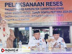 Elvin Sunge Terima Banyak Aspirasi Warga Saat Reses