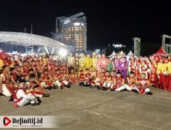 Tampil Memukau, Marching Band MTsN 1 Gorontalo Juara I Parade Internasional