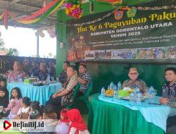 HUT Ke 6 Pakuwojo Gorontalo Utara Meriah, Suguhkan Seni Budaya Jawa dan Lokal